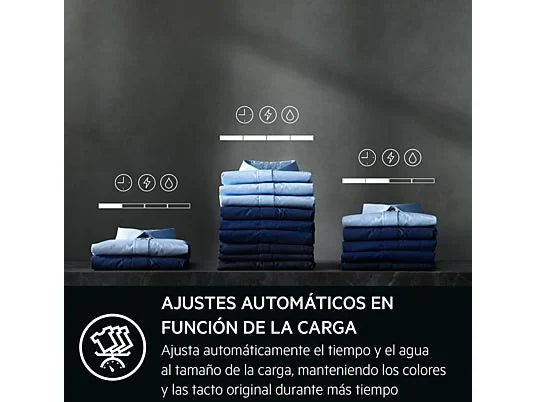 Lavadora AEG LFR7314O4C Serie 7000, Carga Frontal, 10 kg, 1400 rpm, Clase A, Motor Inverter, Wi-Fi