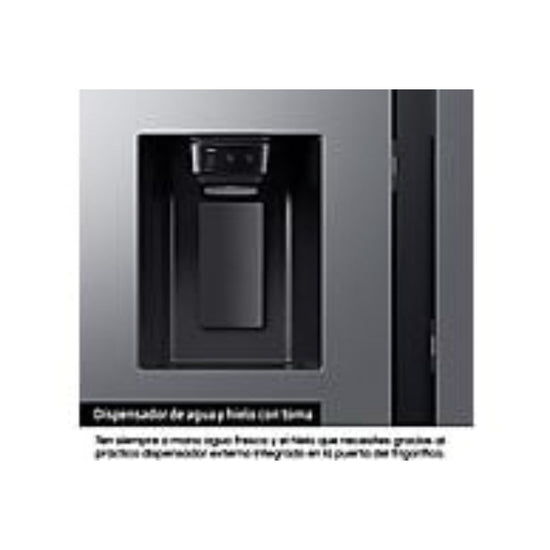 Frigorífico Americano Samsung Bespoke AI RS70F64KETEF, 640 L, No Frost, Clase E, Inox (All Around Cooling)