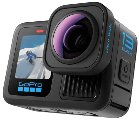 Cámara Deportiva GoPro Hero13 Ultra Wide Edition, Sensor 27 MP, Micrófono Integrado, Pantalla LCD Frontal, Sensor CMOS 11,9