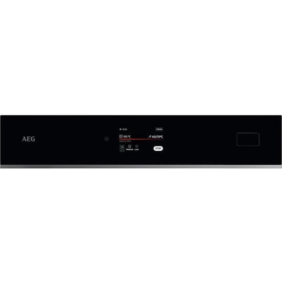 Horno a Vapor AEG Serie 8000 TB8SB73ZAB, 70 L, Hidrolítico, Steamify, Encastrable, Negro