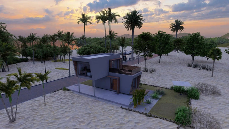 Casa Modular de Dois Andares X-Sense 46