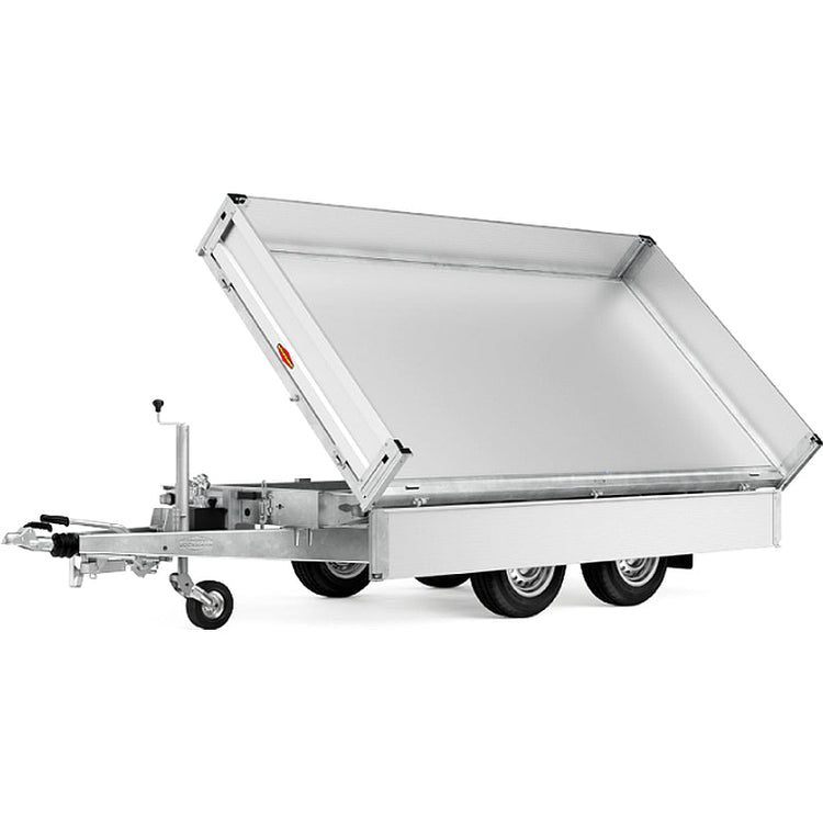 Reboque basculante hidráulico de 2 eixos TASKER 400/2C – 3500 kg