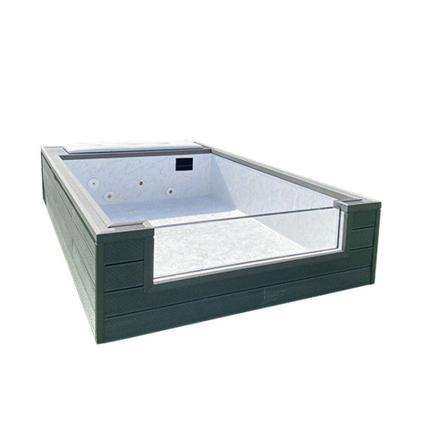 PISCINA ELEVADA ACERO RÍGIDO ILÚ AGUA