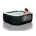 Spa Hinchable INTEX PureSpa Carbone – 6 Personas – 6 Jets + 140 Burbujas – Wi-Fi – Sal
