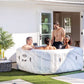 Spa Hinchable Calacatta 4 Plazas – Jets Dual Zone y Esterilizador de Sal