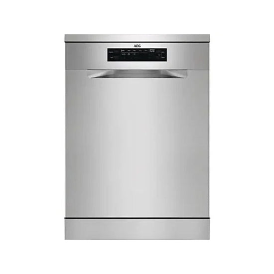 Lavavajillas AEG FFB64617ZM Serie 6000, Libre Instalación, 60 cm, 13 Servicios, Clase C, AirDry, Inox