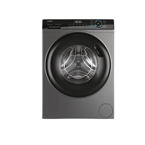 Lavadora Haier HW90-B14939S8-IB I-Pro Serie 3, Carga Frontal, 9 kg, 1400 rpm, Clase A, Direct Motion, Antracita