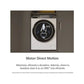 Lavadora-Secadora Haier HWD1BD14979UNGIB I-Pro Serie 7 Plus, 10 kg + 6 kg, 1400 rpm, Clase A, Autodosificación, Wi-Fi