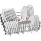 Lavavajillas Bosch SMS4EMW06E Serie 4, Libre Instalación, 60 cm, 14 Servicios, Clase B, Home Connect, Blanco