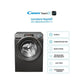 Lavadora Candy RapidÓ RO1484DWMCRT/1-S, Carga Frontal, 8 kg, 1400 rpm, Clase A, Motor Inverter, Wi-Fi, Antracita