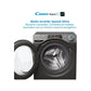Lavadora Candy RapidÓ RO1484DWMCRT/1-S, Carga Frontal, 8 kg, 1400 rpm, Clase A, Motor Inverter, Wi-Fi, Antracita