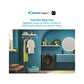 Lavadora Candy RapidÓ RO1484DWMCRT/1-S, Carga Frontal, 8 kg, 1400 rpm, Clase A, Motor Inverter, Wi-Fi, Antracita