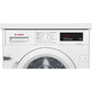 Lavadora Bosch WIW24307ES, Integrable, 8 kg, 1200 rpm, Clase C, Motor EcoSilence, SpeedPerfect