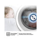 Lavadora-Secadora Hisense WD3M841BWIES, Integrable, 8 kg + 6 kg, 1400 rpm, Clase E/B, Motor Inverter