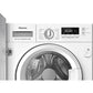 Lavadora-Secadora Hisense WD3M841BWIES, Integrable, 8 kg + 6 kg, 1400 rpm, Clase E/B, Motor Inverter