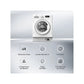 Lavadora-Secadora Hisense WD3M841BWIES, Integrable, 8 kg + 6 kg, 1400 rpm, Clase E/B, Motor Inverter