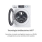 Lavadora Haier HW80-BP14929A-S I-Pro Serie 1, Carga Frontal, 8 kg, 1400 rpm, Clase A, Motor Inverter, 48 cm, Blanco