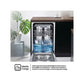 Lavavajillas Hisense HV543D10, Integrable, 45 cm, 11 Servicios, Clase D, Motor Inverter, 3er Cajón