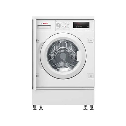Lavadora Bosch WIW24307ES, Integrable, 8 kg, 1200 rpm, Clase C, Motor EcoSilence, SpeedPerfect