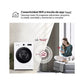 Lavadora LG F4X1009NWK, Carga Frontal, 9 kg, 1400 rpm, Clase A, AI Direct Drive™, Vapor, Wi-Fi, Blanco Marfil