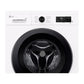 Lavadora LG F4X1009NWK, Carga Frontal, 9 kg, 1400 rpm, Clase A, AI Direct Drive™, Vapor, Wi-Fi, Blanco Marfil