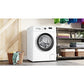Lavadora Bosch WUU28T63ES, Carga Frontal, 8 kg, 1400 rpm, Clase A, Motor EcoSilence, Blanco
