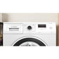 Lavadora Bosch WUU28T63ES, Carga Frontal, 8 kg, 1400 rpm, Clase A, Motor EcoSilence, Blanco