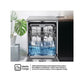 Lavavajillas Hisense HS623D10X, Libre Instalación, 60 cm, 14 Servicios, Clase D, Motor Inverter, Inox