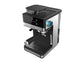 Cafetera Express Cecotec Power Espresso 20 Grind, 20 bar, 1350 W, 1,7 L, 2 Tazas, Molinillo Ajustable, Thermoblock, Pantalla Táctil, Negro
