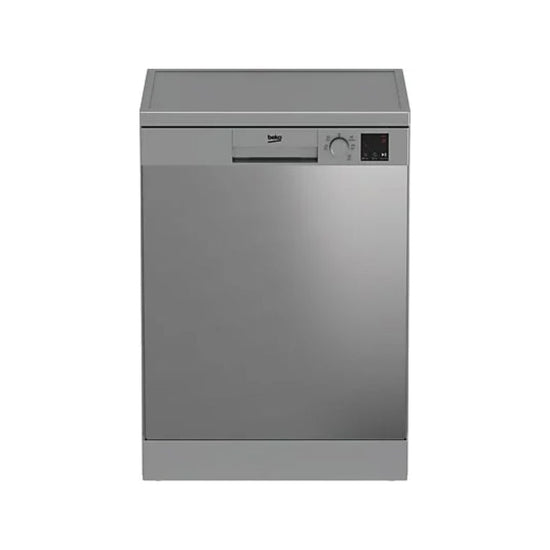 Lavavajillas Beko DVN05320X, Libre Instalación, 60 cm, 13 Servicios, Clase E, Quick & Shine, Inox