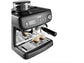 Cafetera Express Breville Barista Max+ VCF152X, 1600 W, 15 bar, Hasta 3 Tazas, Molinillo Tap&Go, Negro