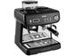 Cafetera Express Breville Barista Max+ VCF152X, 1600 W, 15 bar, Hasta 3 Tazas, Molinillo Tap&Go, Negro