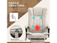 Silla de Masaje Vinsetto 921-246V91CW, 70 cm, 120 cm Alto, Crema