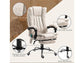 Silla de Masaje Vinsetto 921-246V91CW, 70 cm, 120 cm Alto, Crema