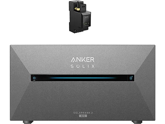 Central Eléctrica de Balcón ANKER Solarbank 2 E1600 Pro, 1600 Wh, 4 MPPT (3400 W), 2400 W, IP67