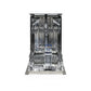 Lavavajillas DAEWOO DA1D5SW0ES, Libre Instalación, 45 cm, 10 Servicios, Clase E, Blanco