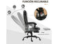 Silla de Masaje Vinsetto 921-342V91BK, 79 cm, 121 cm Alto, Negro