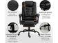 Silla de Masaje Vinsetto 921-342V91BK, 79 cm, 121 cm Alto, Negro