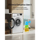 Lavadora VOK EVW-7BAWL21N, Carga Frontal, 7 kg, 1200 rpm, Clase A, Motor Inverter, Profundidad 49,1 cm, Blanco