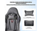 Silla Gaming FOXSPORT DJ05, Reposabrazos 3D, Hasta 200 kg, Reclinación 155°, Negro