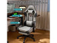 Silla Gaming FOXSPORT DJ05, Reposabrazos 3D, Hasta 200 kg, Reclinación 155°, Negro