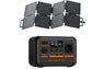 Estación de Energía BLUETTI KIT AC2P + PV60F, 230 Wh, 300 W (600 W pico), Wi-Fi, App