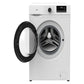 Lavadora VOK EVW-7BAWL21N, Carga Frontal, 7 kg, 1200 rpm, Clase A, Motor Inverter, Profundidad 49,1 cm, Blanco