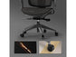 Silla de Oficina SENSE7 Nobu, Hasta 130 kg, Respaldo 76 cm, Gris Oscuro/Negro