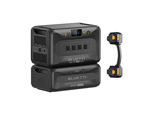 Estación de Energía BLUETTI Kit Apex 300 (AC380) + B300K2, 5529 Wh, 3840 W (7680 W pico), Wi-Fi, App