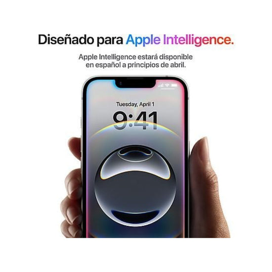 Apple iPhone 16e Blanco 128 GB Smartphone, Pantalla OLED 6,1 Pulgadas, Chip A18 5G