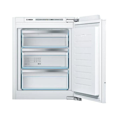 Congelador de Bajo Encimera Bosch GIV11AFE0, 72 litros, Integrable, Blanco