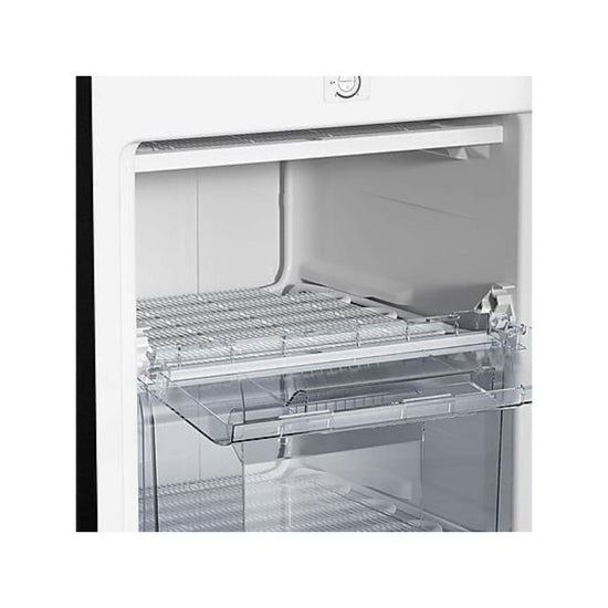 Congelador vertical CHIQ FSD160D4E, 145 l, 126 cm, congelación rápida, color metálico cepillado oscuro.