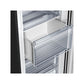 Arcón Congelador Vertical CHIQ FSD166NE4E, 166 L, No Frost, 5 cajones, acero inoxidable oscuro