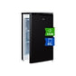 Congelador Vertical CHIQ CSD90D4D, 85 litros, 84,5 cm, Color Metal Cepillado Oscuro